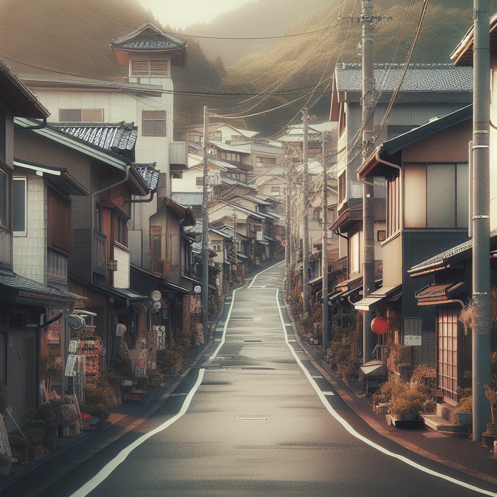 歩き始めの風景