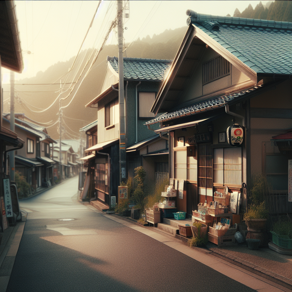 歩き始めの風景