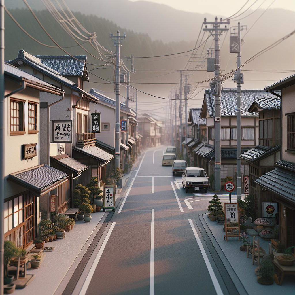 歩き始めの風景